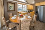 Dining Area and Kitchen- Table Seating for 6